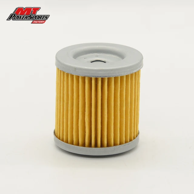 Regularly changing your engines oil filter is a crucial part of motorcycle maintenance.