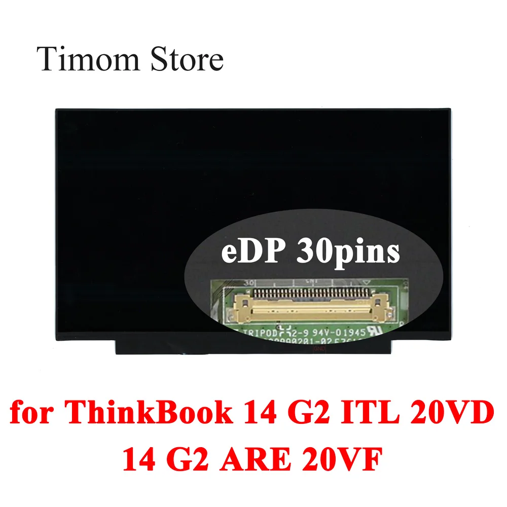 Для ноутбука ThinkBook 14 G2 ITL 20VD Lenovo ARE 20VF без сенсорного экрана FHD 1920*1080 IPS Full HD eDP 140 панель|ЖК-экран для ноутбуков| |