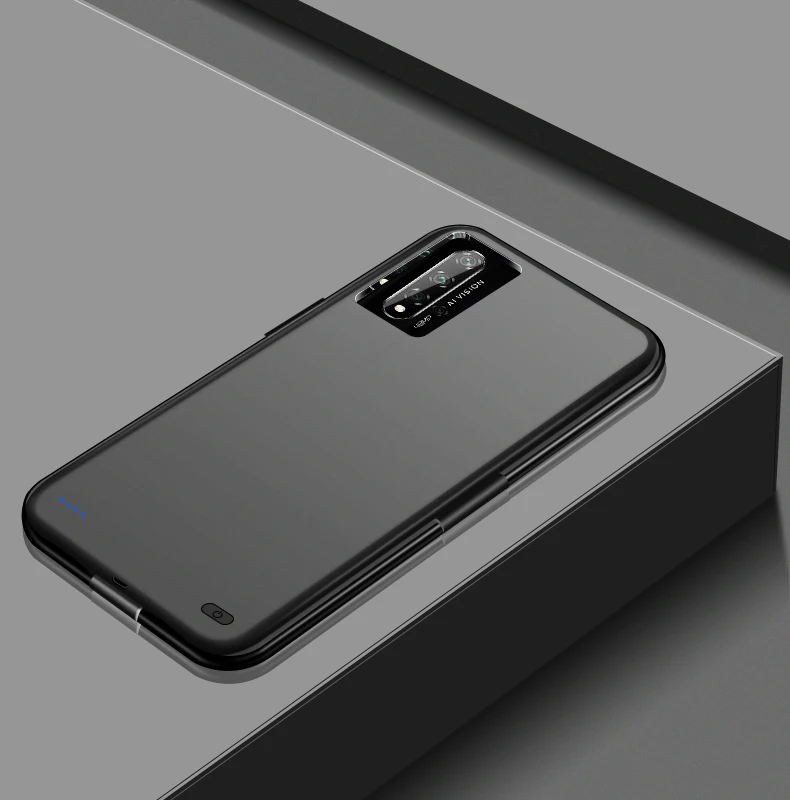 Новые чехлы для зарядного устройства для huawei Honor 20 power Bank зарядный чехол 6800 мАч Расширенный аккумулятор для huawei Honor 20 Pro