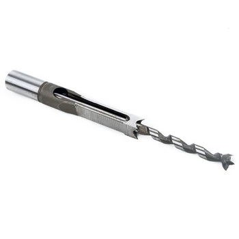 

4Pc Woodworking Square Hole Drill Bits Wood Mortising Chisel 1/4\\\\\\\ Drill Bits High Quality