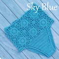 Sky blue bottom