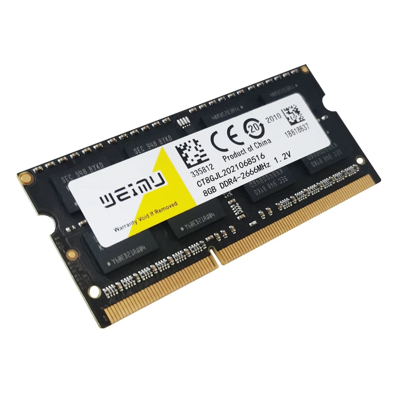 Оперативная память для ноутбука DDR4 8 ГБ 4 16 PC4 2400 2666 2133 МГц 1 2 в 204-контактный разъем