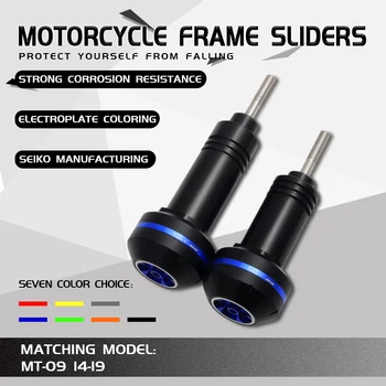 

For MT-09 MT09 FZ-09 2014-2019 Motorcycle Falling Protection Frame Slider Fairing Guard Anti Crash Pad Protector