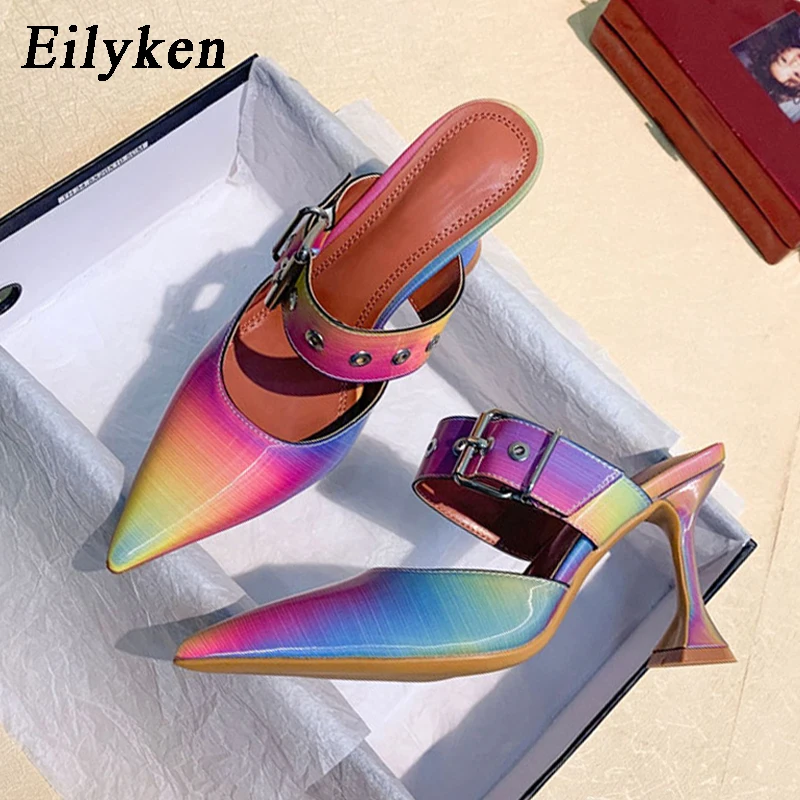 Eilyken/размеры 41, 42; женские туфли-лодочки; летние женские туфли с ремешком и пряжкой; женские туфли-лодочки с острым носком на высоком каблуке-... Eilyken/размеры 41, 42; женские туфли-лодочки; летние женские туфли с ремешком и пряжкой; женские туфли-лодочки с острым носком на высоком каблуке-...