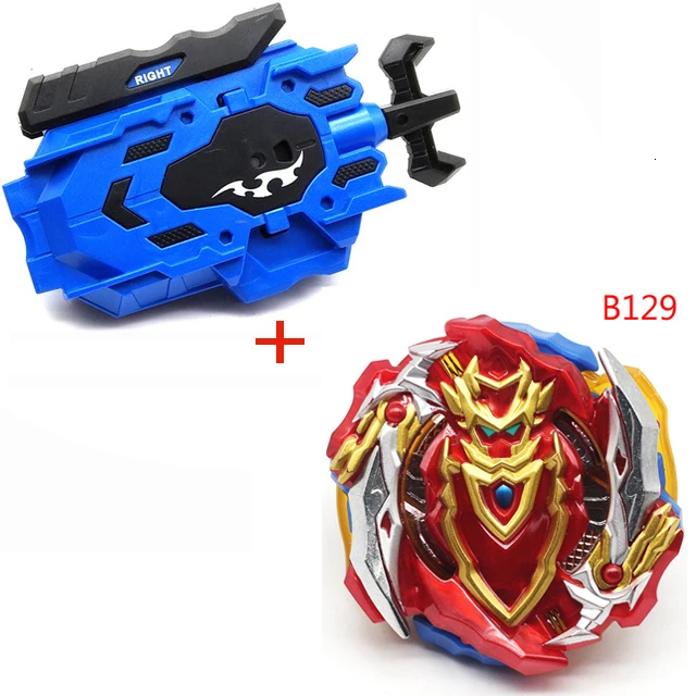 Топы взрыв игрушки Toupie B-149 B-150 B-148 с пусковые установки Beyblade Металл с пусковой установкой лаунчер Бог пошлины лезвия игрушка лезвие - Цвет: B129 Launcher