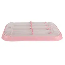 Многофункциональная сушилка для бутылочек для кормления, сушильная стойка, держатель для чашек, съемная сушилка для детских бутылочек, сливной лоток K4UE