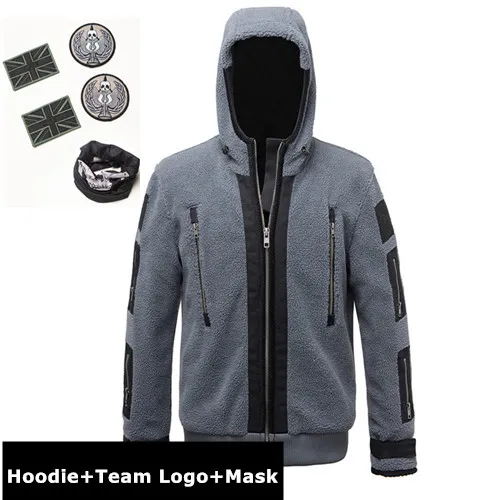 Game Call of Duty Cosplay Costume Ghost Battle Suit Green Hoodies Jacket  for Adult TF 141 Team Uniform for Men and Women