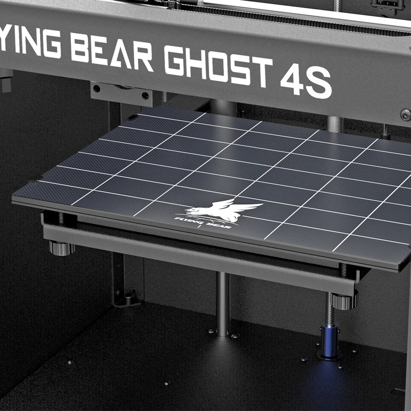 Goede 2019 Nieuwste Ontwerp Flyingbear Ghost4S 3D Printer Volledige Metalen Frame Hoge Precisie 3d Printer Diy Kit Glas Platform Wifi