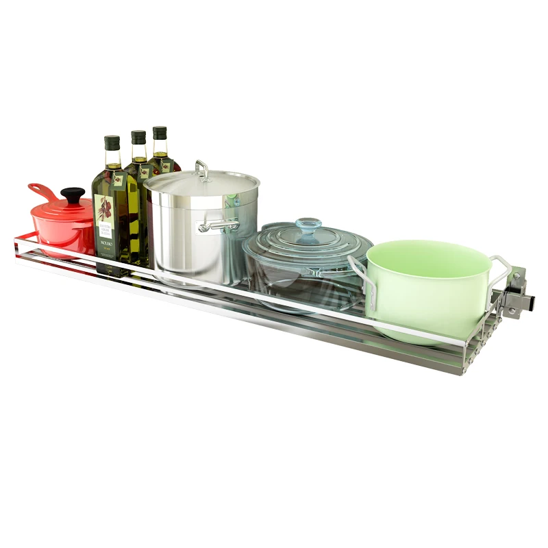 Kitchen rack wall hanging sink leaching bowl rack 304 stainless steel put dishes pan rack supplies