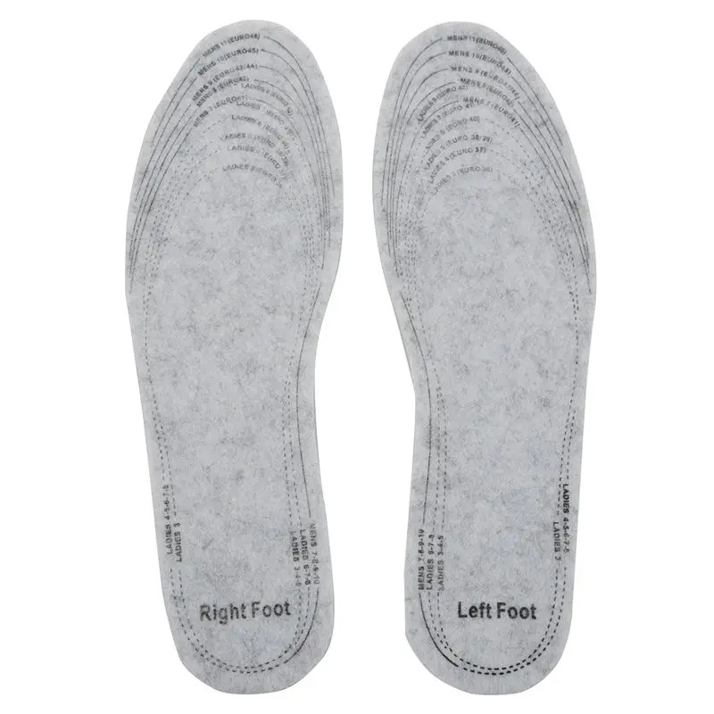 

JHD-3 Pair Insulating Foil Thermal Shoe Insoles Mens Ladies Trainers Winter Warm