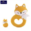 2Pc/Set Silicone Mini Lion Beads Silicone Teether Pendant Baby Toy DIY Nursing Necklace Pacifier Chain Tiny Rod For Baby Product 6