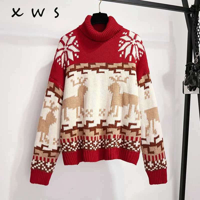 oversized christmas sweatshirt