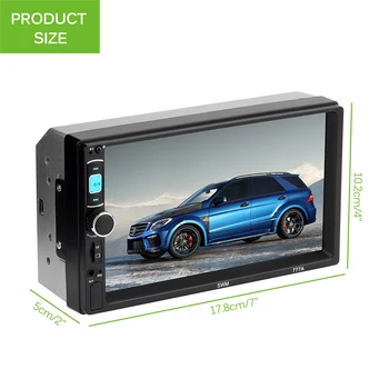 

FM Transmitter Car radio USB Charger Adapter MP5 Player U disk LCD Display With remote control Steering Wheel controls