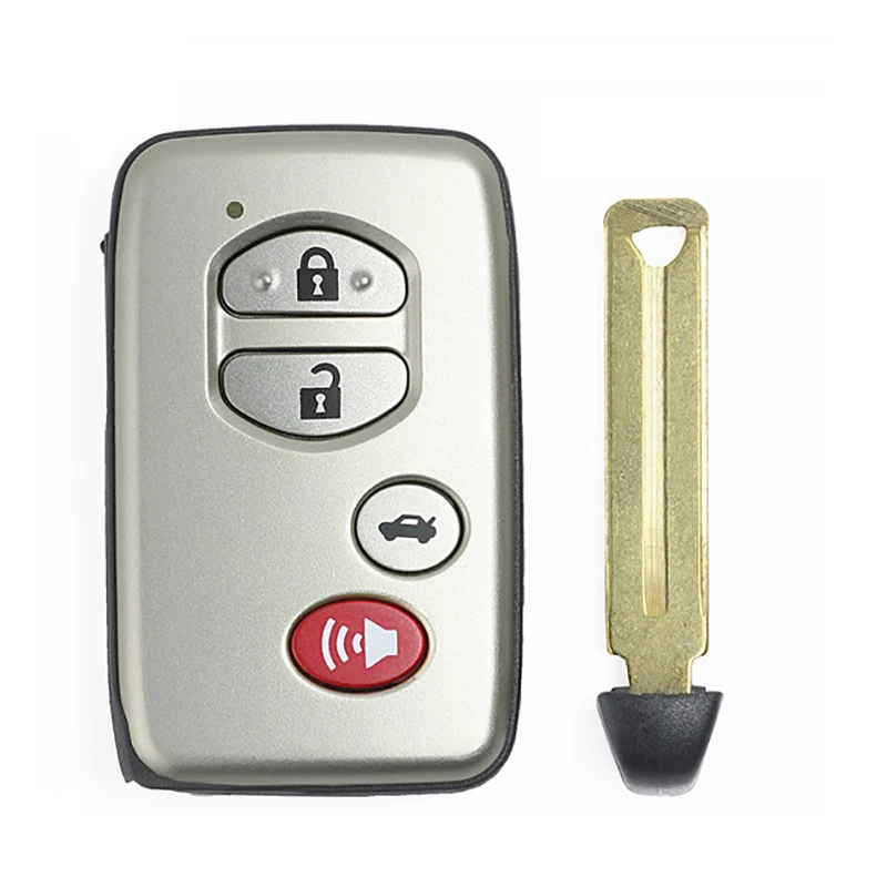 CN007201 безключевой смарт-ключ для Toyota Aurion 2007 + 4 кнопки 433 МГц B53EA P1 D4 4D-67 Чип P/N 89904-33100