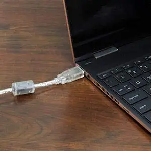USB RS-232 Serial Adapter with LED Indicators 6ft USB 2.0 to Serial 9-pin DB9 RS-232 Adapter Cable with Thumbscrews ( FTDI Chip