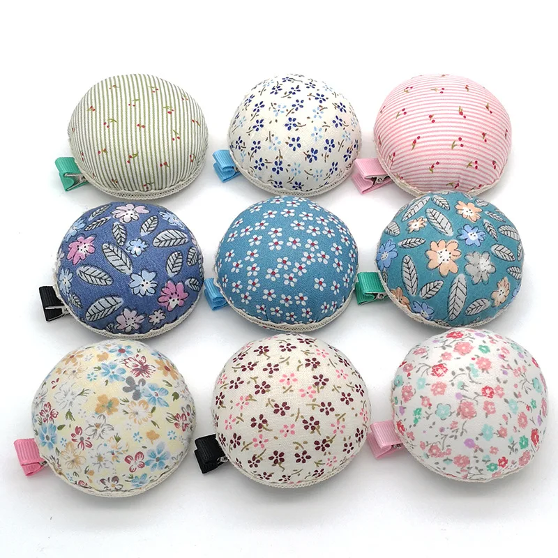 

Fashion Printed DIY Craft Needlework Sewing Kit For Pin Cushion Holder Talior Quilting Pincushions With Clip Supplies