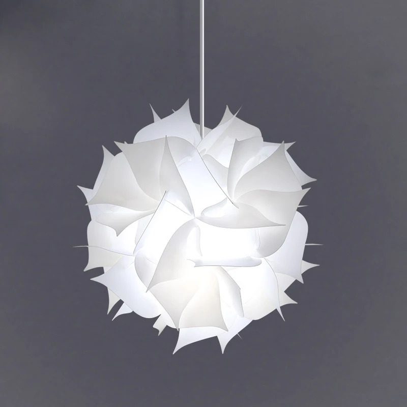 Nordic Flower Modern DIY Elements IQ головоломка ZE лампа Потолочная люстра Подвесная шар