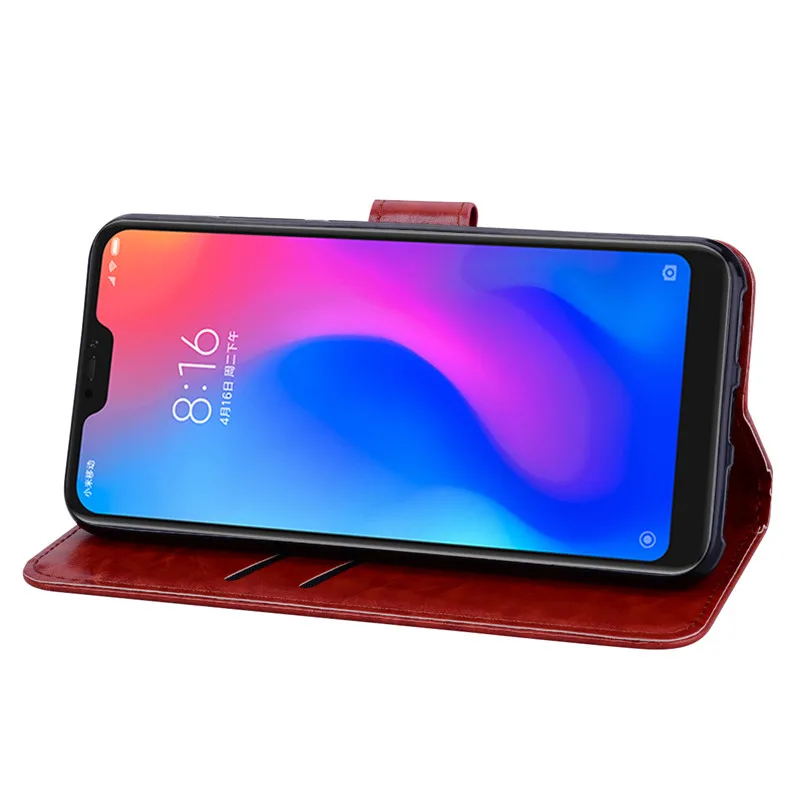 cellphone pouch For Coque Xiaomi Mi A2 Lite Case Leather Silicon Flip Case For Xiaomi Mi A2 Phone Case For Xiaomi MI A 2 A2lite MiA2 Wallet Case phone pouch bag