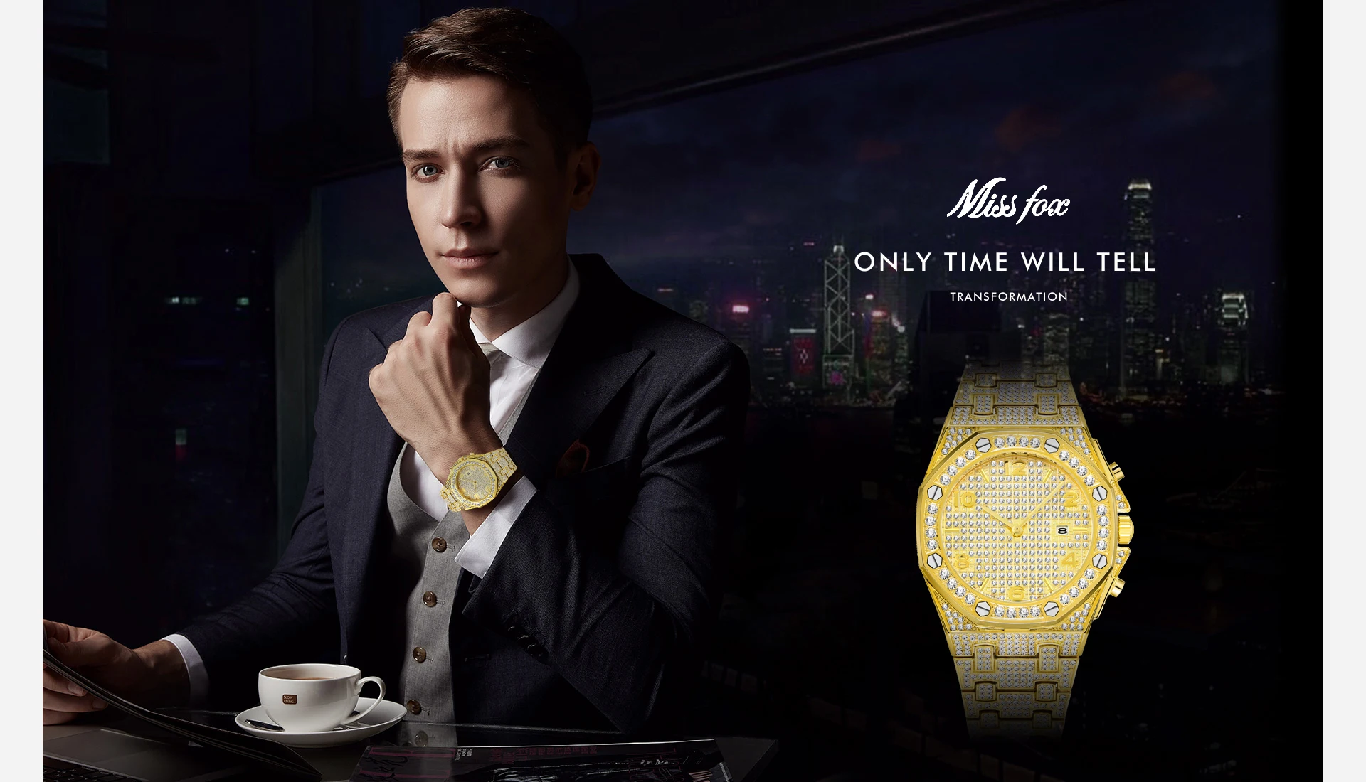 Relogio Masculino MISSFOX брендовые новые импортные товары горячая распродажа мужские часы водонепроницаемые Модные Роскошные AP мужские часы производитель