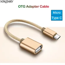Mi cro USB и type C OTG адаптер для samsung huawei USB OTG кабель для Xiaomi Redmi mi Reader Разъем для Oneplus sony кабель usbc