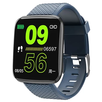 

D13 Color Sn Smart Sports Bracelet 116Pro Caller Message Reminder Heart Rate Waterproof Bluetooth Watch