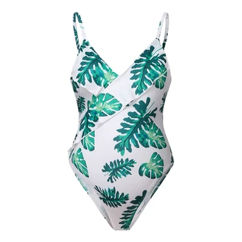 

Maternity Swimwear Womens One Piece Off Shoulder Ruffles Floral Summer Flounce Swimsuits Pregnancy Beachwear