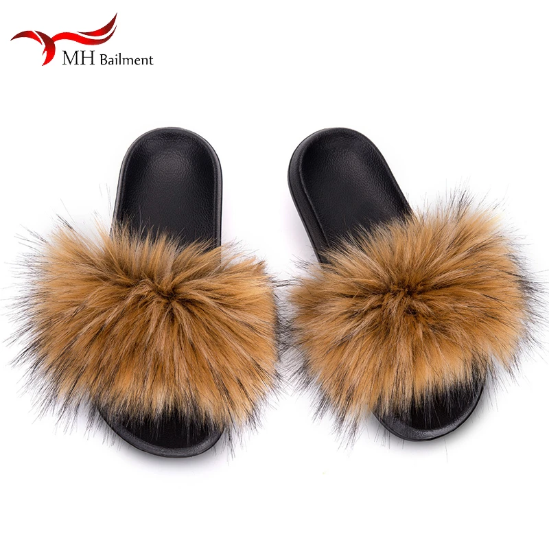 aliexpress fur slippers