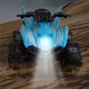 2.4G 4WD High Speed Remote Control RC Stunt Motorbike Deformation RC Stunt Car Drift Racing Motorbike RC Motorcycle Boy Toy Gift 4