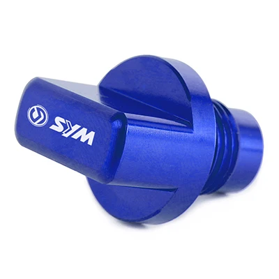 blue Аксессуары для мотоциклов моторное масло наполнитель заглушка разъема для SYM CRUISYM 300- JOYMAX 125 250 300 Z300 - Цвет: blue