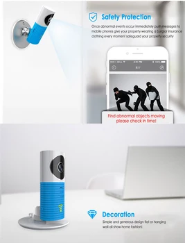 

Smart home 720P IP Camera Security Camera WiFi Wireless CCTV Camera Surveillance IR Night Vision P2P Baby Monitor Pet Camera