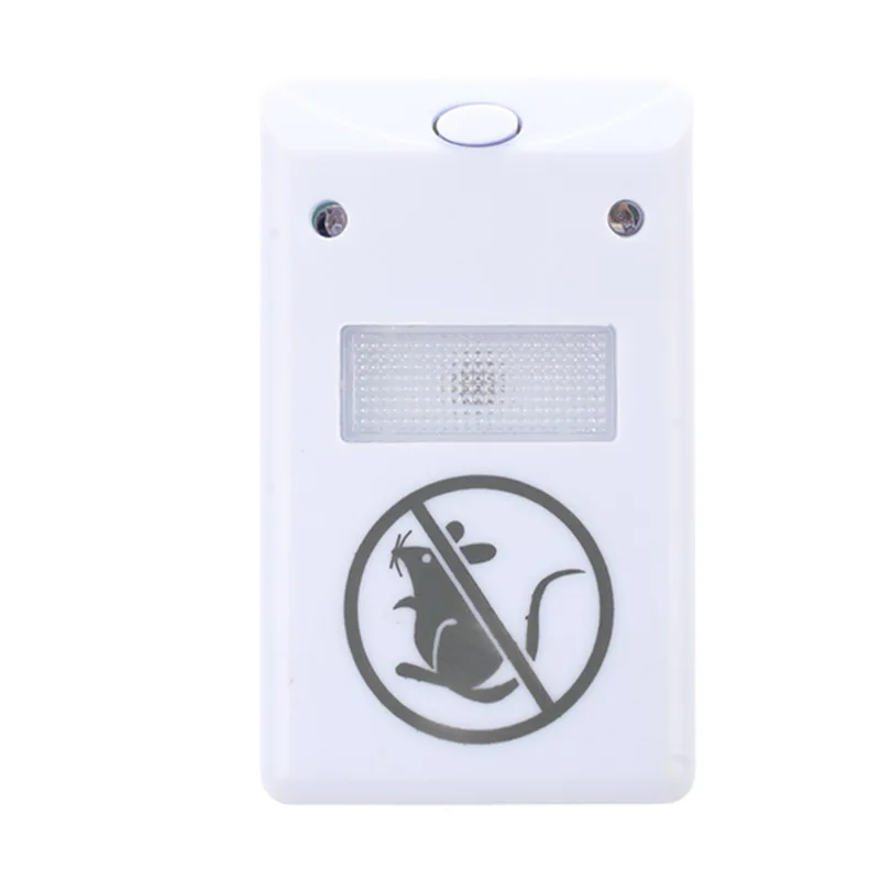 SHGO HOT-Electronic Pest Rodent Roaches Ant Spider Repeller EU Plug