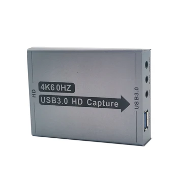 

4K Universal Video High Speed Live Streaming Office Card 1080P HDMI Broadcaster Driver Free USB3.0 Game Recorder Metal