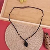 Natural Black Tourmaline Stone Pendant Necklace Black Original Stone Ore Specimen Fashion Jewelry Accessories Gift ► Photo 2/6