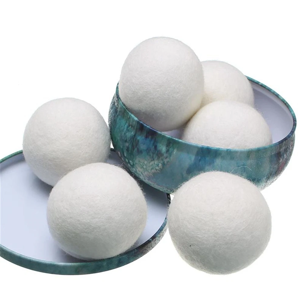 Wool dryer ball convenient and practical natural fabric softener for