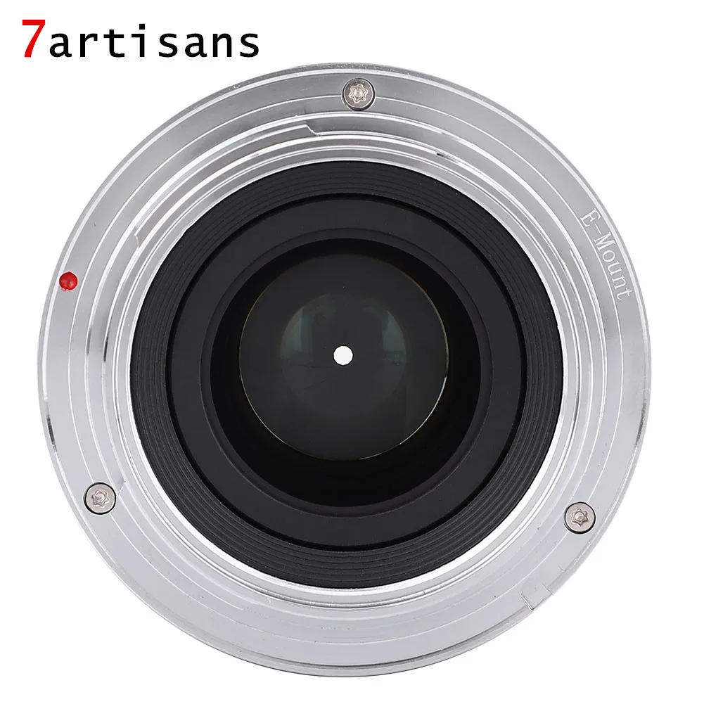 7artisans 35 мм F1.4 полного кадра линзы для sony байонетное крепление типа Е A7 A7 A7R A7RII A7S A7SII A6500 A6300 A6000 A5100 A5000 для объектива из алюминиевого сплава