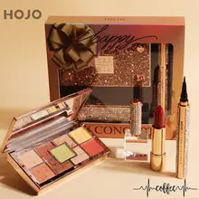 3 шт. набор для макияжа благородный роскошный Алмазный макияж Подарочная коробка 9 цветов Тени для век губная помада подводка для глаз стойкий Водонепроницаемый Косметический набор