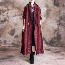 Женские шерстяные пальто с длинным рукавом и пуговицами, новинка зимы, женские винтажные шерстяные пальто в стиле пэчворк с отложным воротником