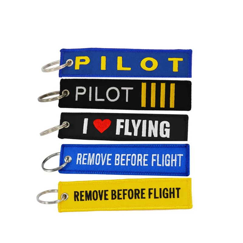 Тканевые ярлыки с кольцом для ключей