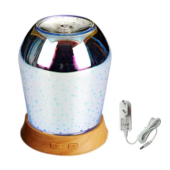 

3D 100ML humidEffect Light Essential Oil Aroma Diffuser Ultra Quiet Ultrasonic HumidifierPortable Size Aromatherapy Mist Maker