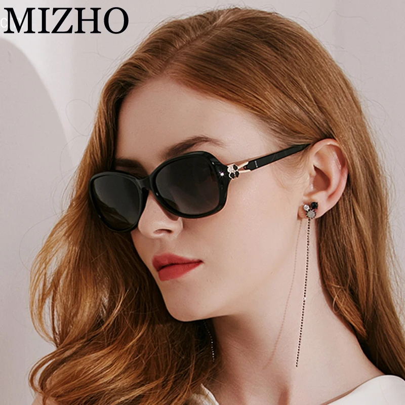 MIZHO, крошечные солнцезащитные очки в оправе, женские Овальные брендовые дизайнерские сексуальные винтажные негабаритные градиентные очки, ретро очки