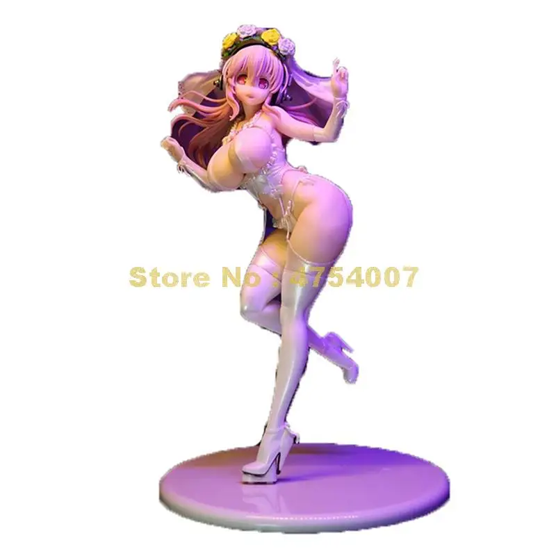 Аниме Супер sonico hestia 10th юбилей свадебный наряд ПВХ фигурка Коллекционная модель