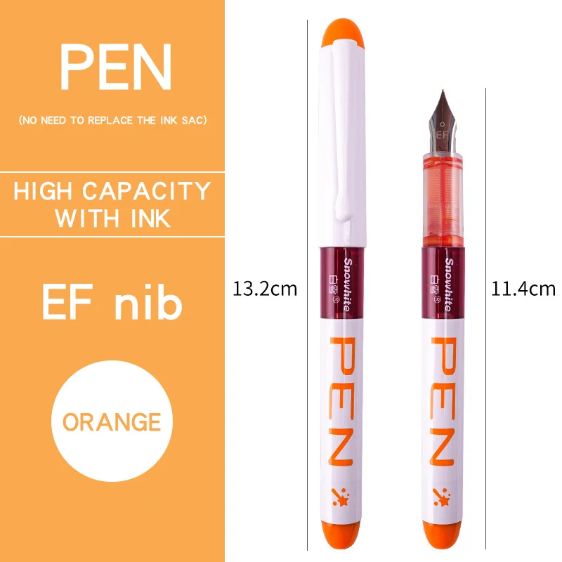 Vibrant Ink Fountain Pen Set - 8 Color Collection for Office & School - Stylish & Elegant Writing Essentials