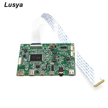 

Edp driver board portable LCD display HD mini HDMI type-C driver board USB 5V power supply with 3.5mm Headphone jack G1009