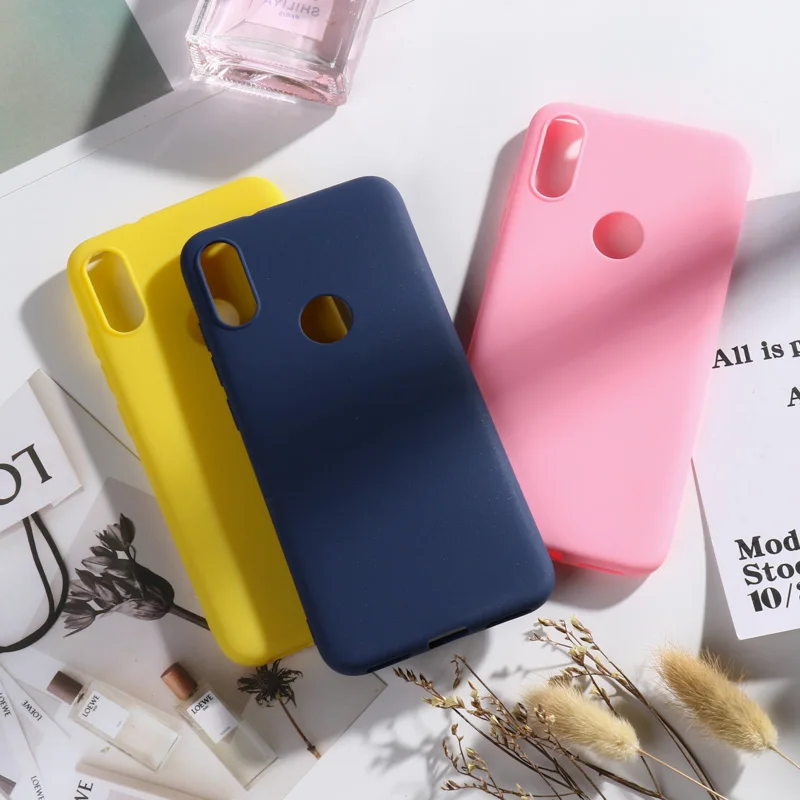 Чехол для телефона Xiaomi Mi Play чехол карамельного цвета мягкий чехлы Fundas Coque
