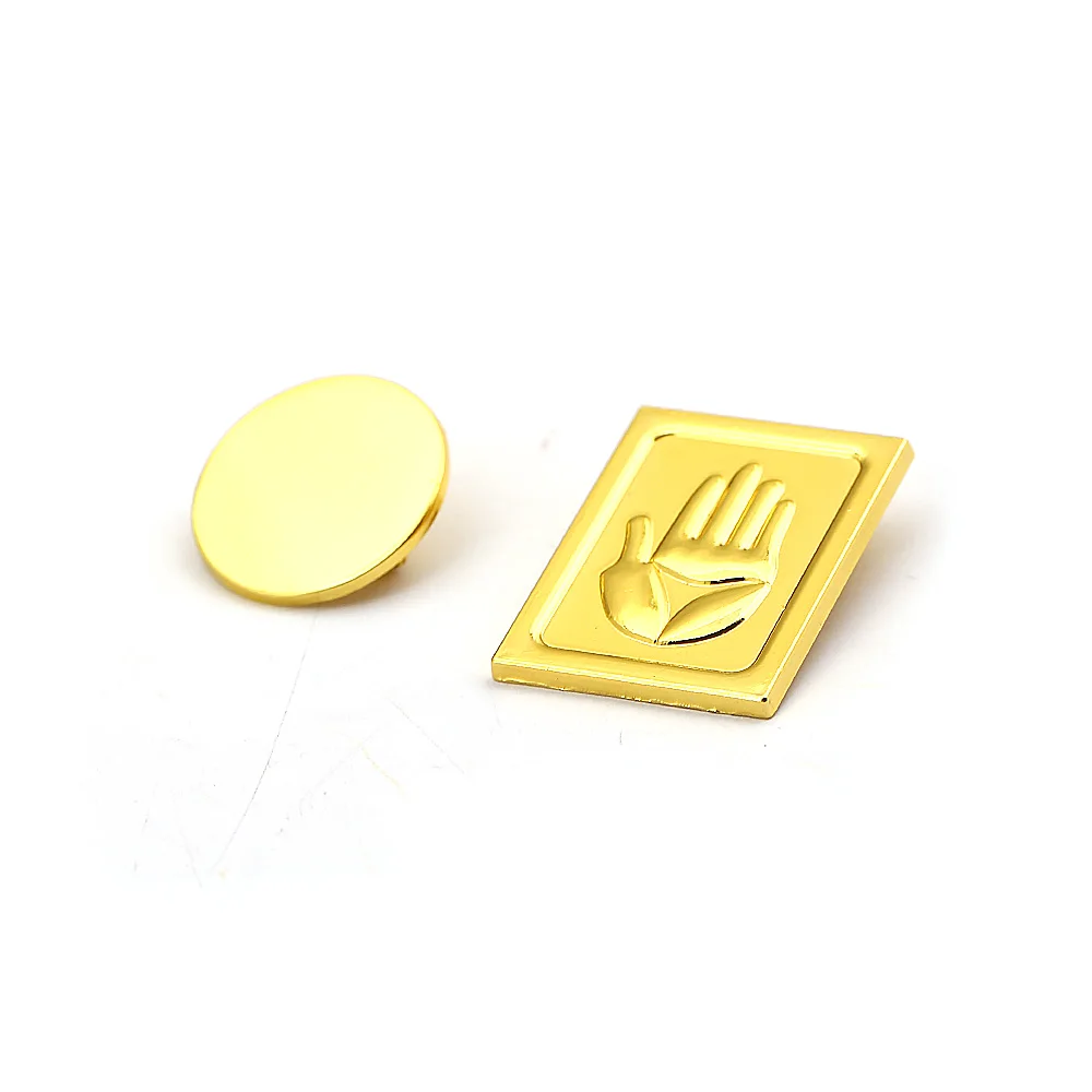 

CWFDY Fashion JOJOS BIZARRE ADVENTURE Brooch Pins Metal Kujo Jotaro Hats Buckle Badge Figure Cosplay Prop Brooch Accessory 2pcs