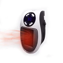 Дистанционный Электрический удобный обогреватель 220 В 500 Вт быстрый нагрев мини настольная настенная плита радиатор теплее Машина домашний офис мини Обогреватель Вентилятор