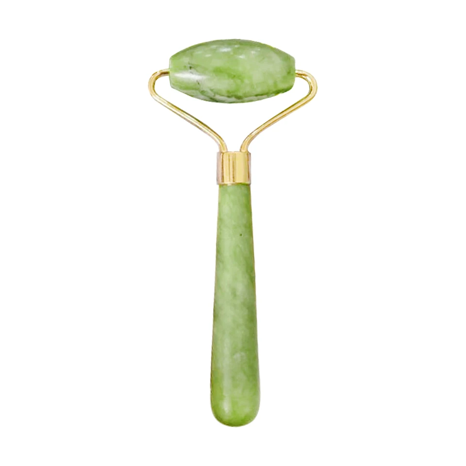 Natural Jade Massage Roller Guasha Board SPA Scraper Stone Facial Anti-wrinkle Treatment Body Massager Health Care Tools | Красота и