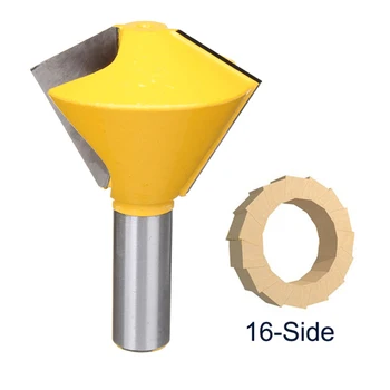 

1/2 Inch Shank Carbide Tipped Professional Router for Wood Surface Polishing Woodworking Milling Cutter Bird's Mouth Router Bit