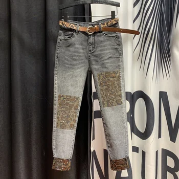 women's plus size jeans with rhinestones