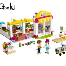 Строительный блок 10494 совместим с Legoinglys Friends супермаркет Emma Mia игрушка для Для детей игрушки подарки